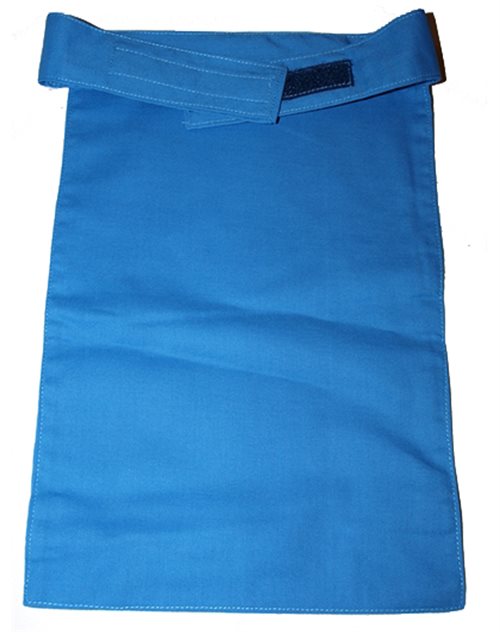 Blå Skærf  - velcro (halsklud)
