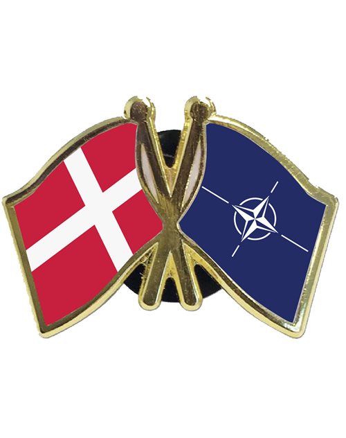PIN venskabsflag Danmark/NATO